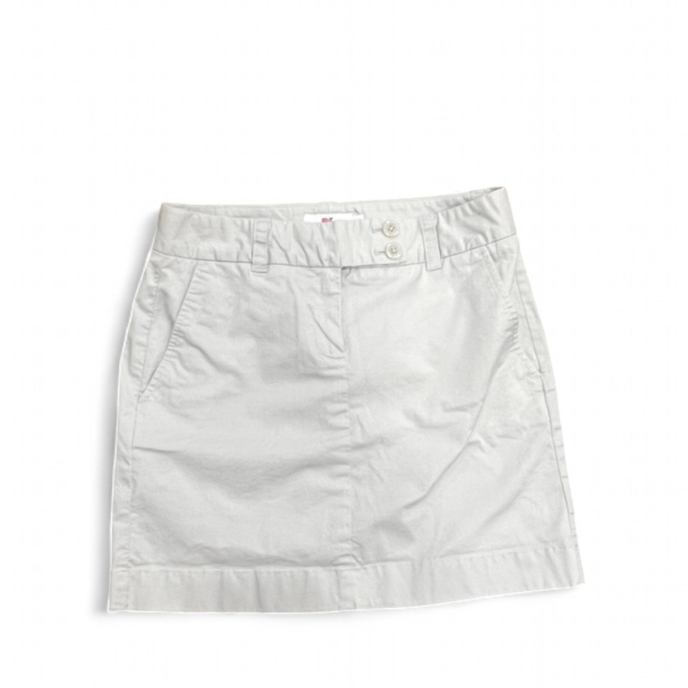 Vineyard Vines Women's Khaki Mini Skirt